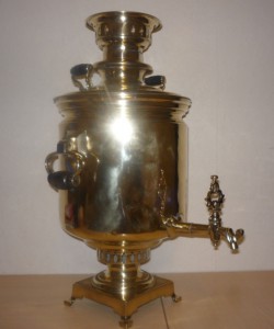 Самовар большенький,  12 л.