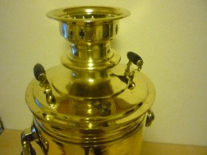 Самовар большенький,  12 л.