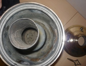 Самовар большенький,  12 л.