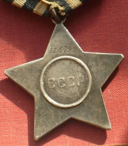 Боевая Слава первой степени (Кавалерка+орденская)