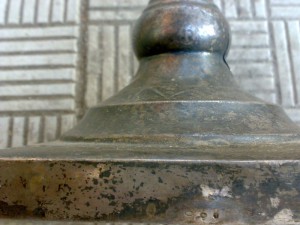 подсвечник серебро