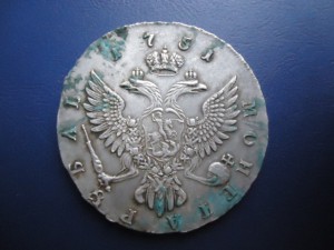 Рубль 1751 ММД