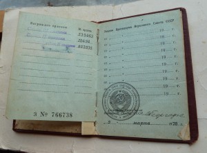 Слава 2 ст. на очень интересном дубликатном доке