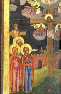 Распятие "с разбойниками", Ветка, 19 век, 58х44