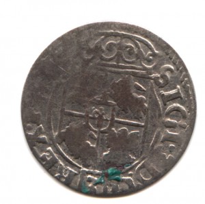 Польша три старых монеты с 1624