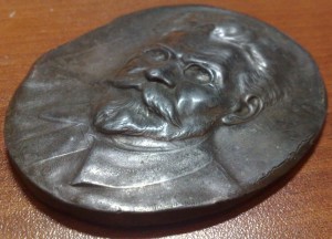 Плакетка 1925 год Троцкий!!!!
