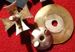 Знак Балтийского полка. 1919г. Серебро.