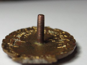 Отл. Строительства Севастополя (скол на синей эмали)