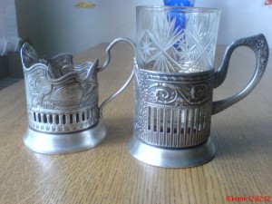 Подстаканник 850 лет Владимиру и 50лет Сов.власти