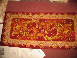 Царский ковёр.Печати. Орёл .