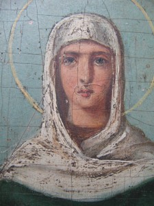 Икона Св Арх Михаил и Св м Феодосия