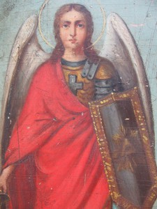 Икона Св Арх Михаил и Св м Феодосия