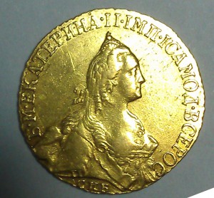 5 руб 1766 года
