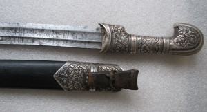 Шашка, Кавказ с шикарным клином.