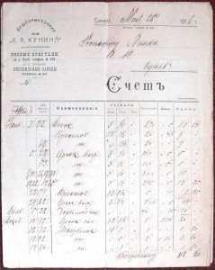 Всякие бумаги господина Линке В.Ю.