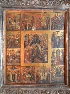 Икона Праздники. Басма- 307 грамм.