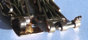 Браслет 2-хцветный, женский, 585,13,67г,17 см