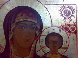 икона Казанская Б.М. большая