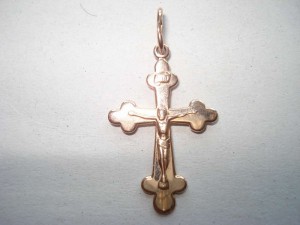 Цепочка с крестиком 585 пробы