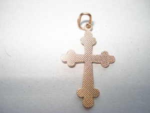 Цепочка с крестиком 585 пробы