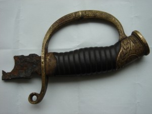 Ручка и наконечкик от драгунки, наконечник от бебута