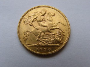 Георг V 1926 г. золото
