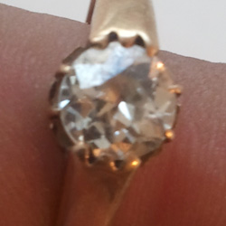 Кольцо золото бриллиант