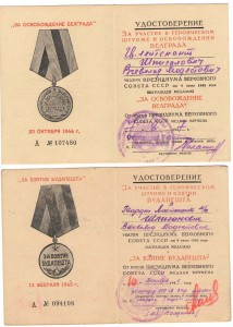 Большой набор доков на Шпигановича В.М.