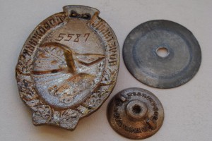 ПОЧЕТНЫЙ ДОРОЖНИК № 5587 (люкс)