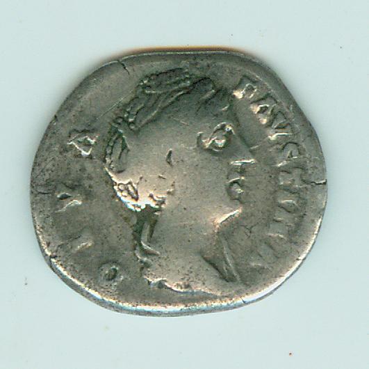 Монета Рим  Фаустины Старшей 138—141 г. н. э