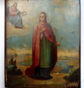 Икона Св. Фекла. Именник.