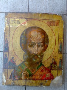 икона Николай Чудотворец большой