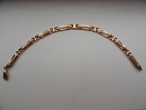 Женский браслет и колечко с камешками + коробка