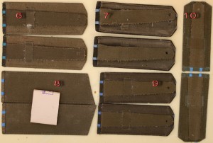 Погоны АВИА старший офицер разные 10 пар 60-е годы