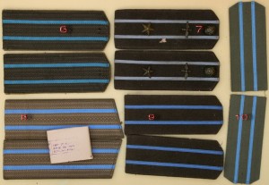 Погоны АВИА старший офицер разные 10 пар 60-е годы