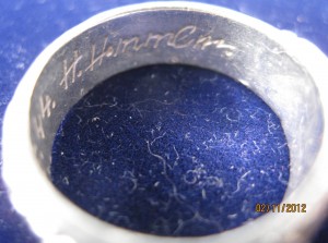 перстень " Мёртвая голова"