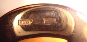 Зажим для денег, Au 585.