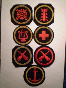 Морские шевроны. Штаты (2)