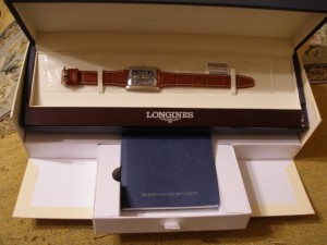 Часы Longines новые упаковка .