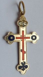 Крестик 56 (3 эмали)