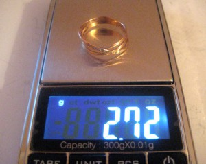 Цепочка и колечко.