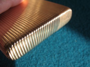 Золотой портсигар 56 пробы.Морозовъ.