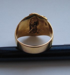 Перстень 56, гербовая печатка.