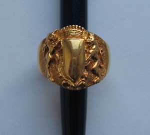 Перстень 56, гербовая печатка.