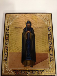 Редкая икона Преподобный Иринарх, затворник Ростовский.