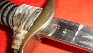 Палаш офицерский пехотный образца 1889 г.  Пруссия