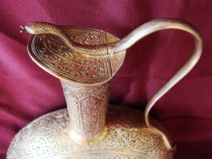 Старинный серебряный набор из четырех предметов. 1880-е гг.