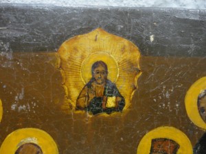 Икона Избранные Святые Василий, Феодосий, Иоанн, Константин