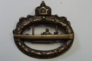 Знак подводника WW1 WALTER SCO*T fec.