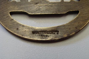 Знак подводника WW1 WALTER SCO*T fec.